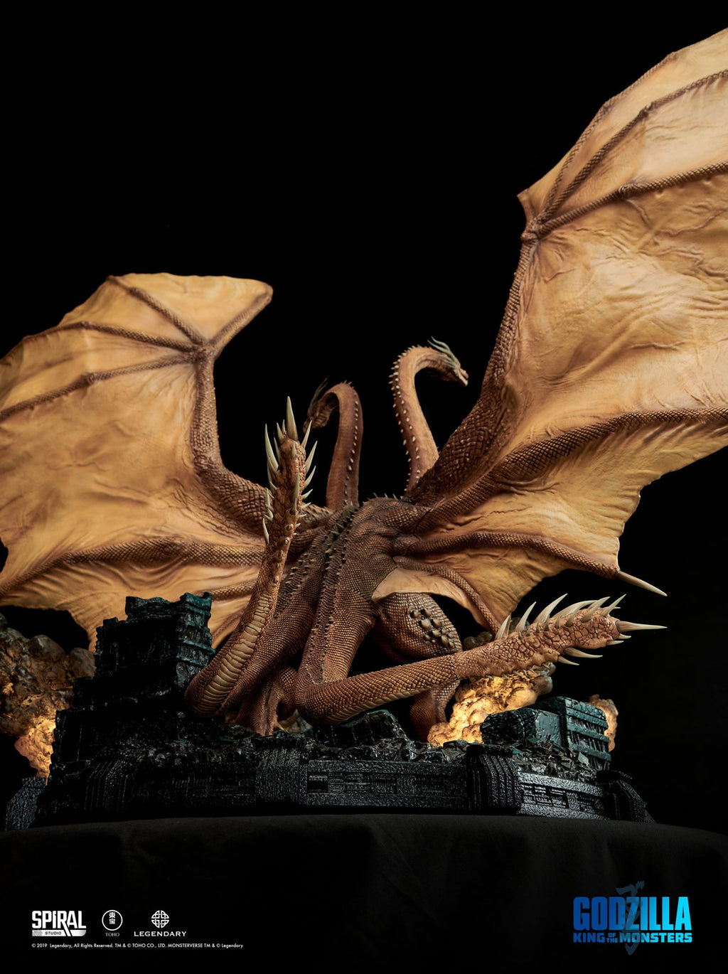 Spiral Studio King Ghidorah 2019 (Deluxe Edition) Statue