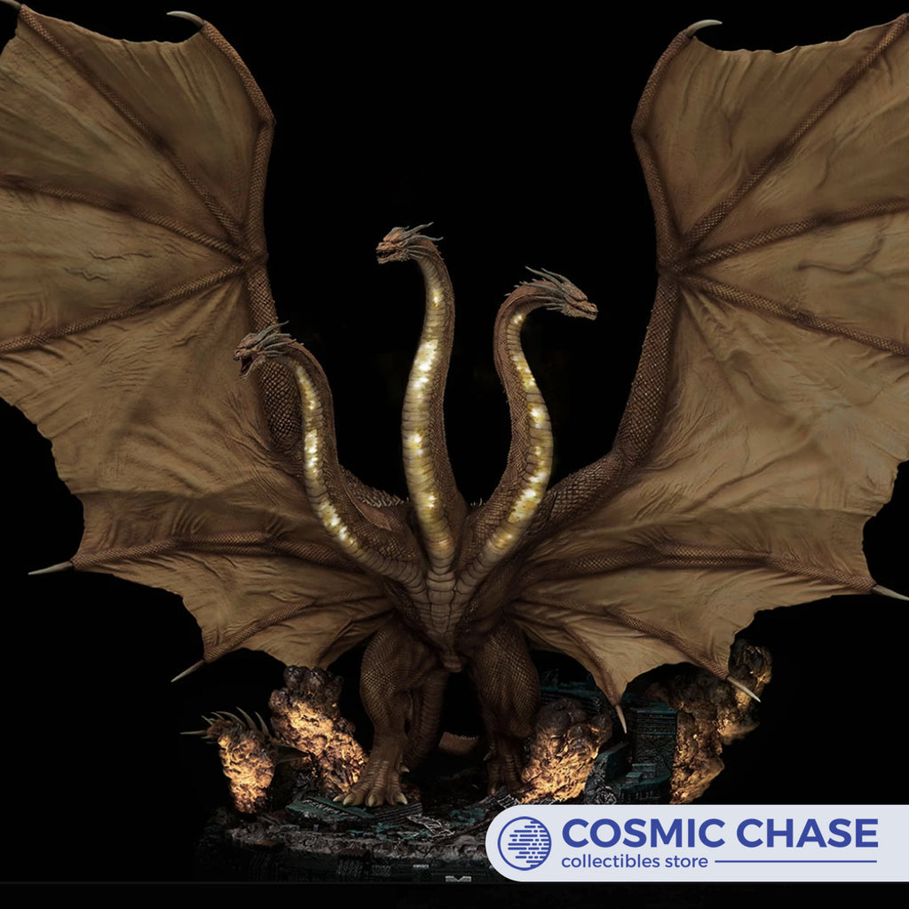 Spiral Studio King Ghidorah 2019 (Deluxe Edition) Statue – Cosmic Chase  Collectibles Pte. Ltd.