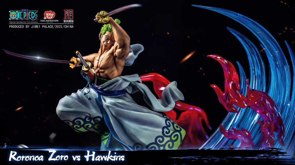 Jimei Palace Roronoa Zoro vs Hawkins (One Piece) 1/6 Scale Statue