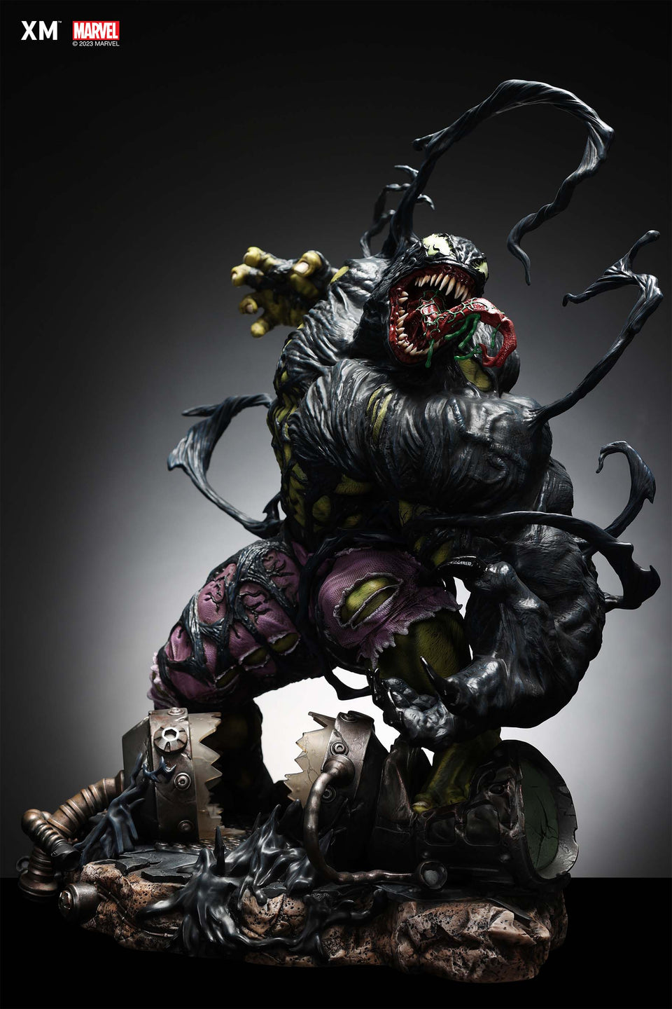 XM Studios Venomized Hulk (Version A - 1 Torso) 1/4 Scale Statue