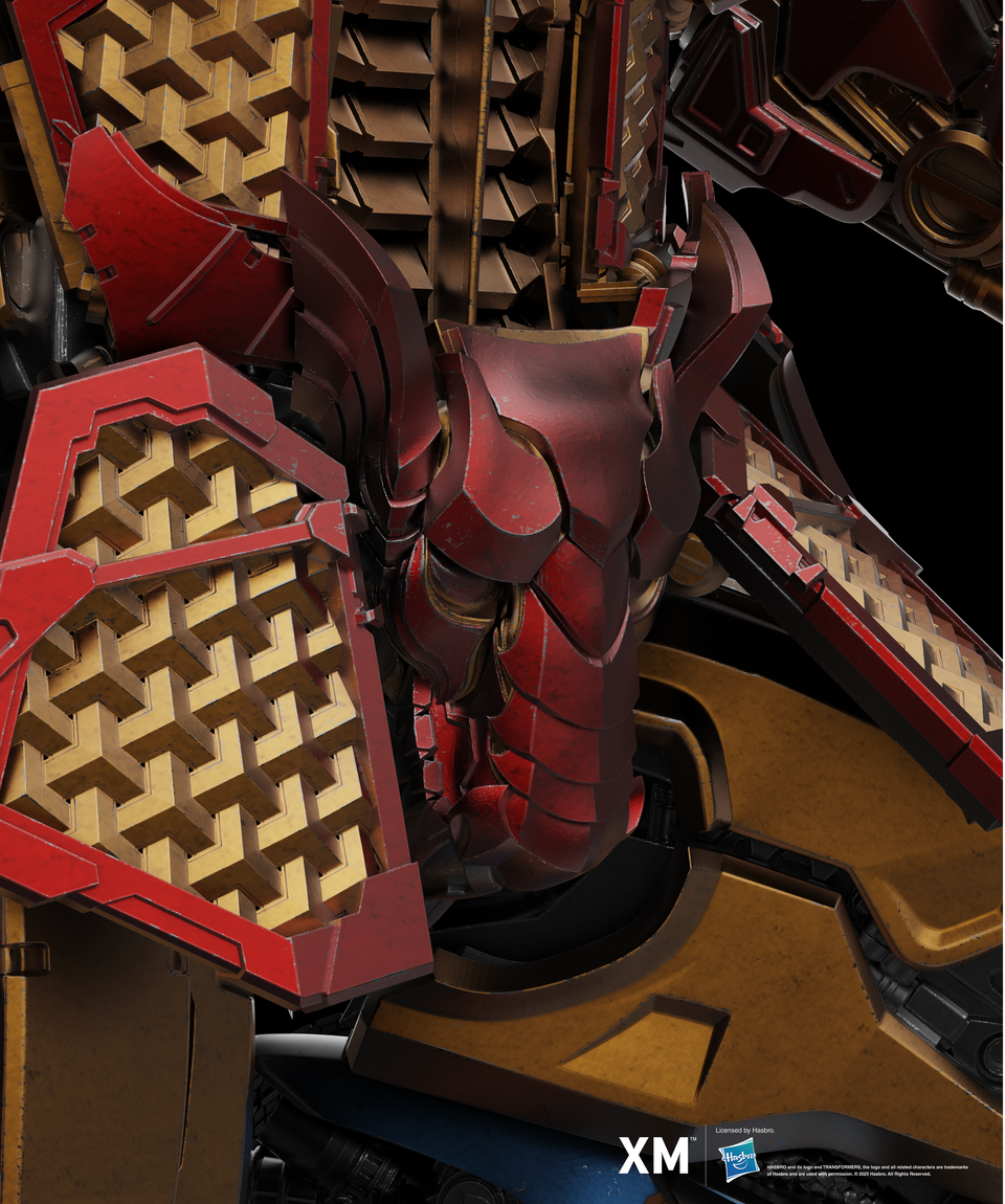 XM Studios Optimus Prime - Azure Dragon Gold Version (Mythical Beasts Series) 1/10 Scale Statue (Copy)