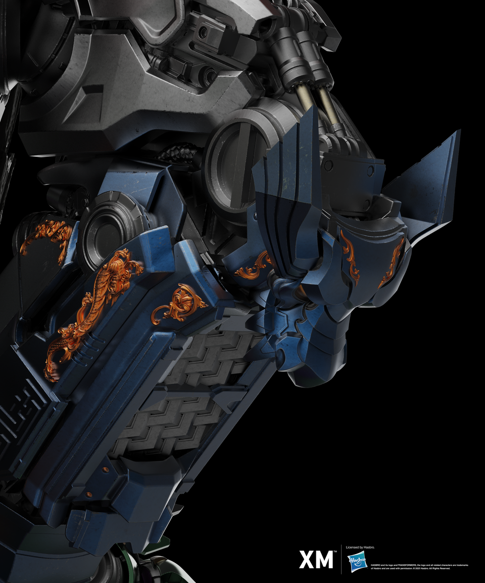XM Studios Optimus Prime - Azure Dragon (Mythical Beasts Series) 1/10 Scale Statue