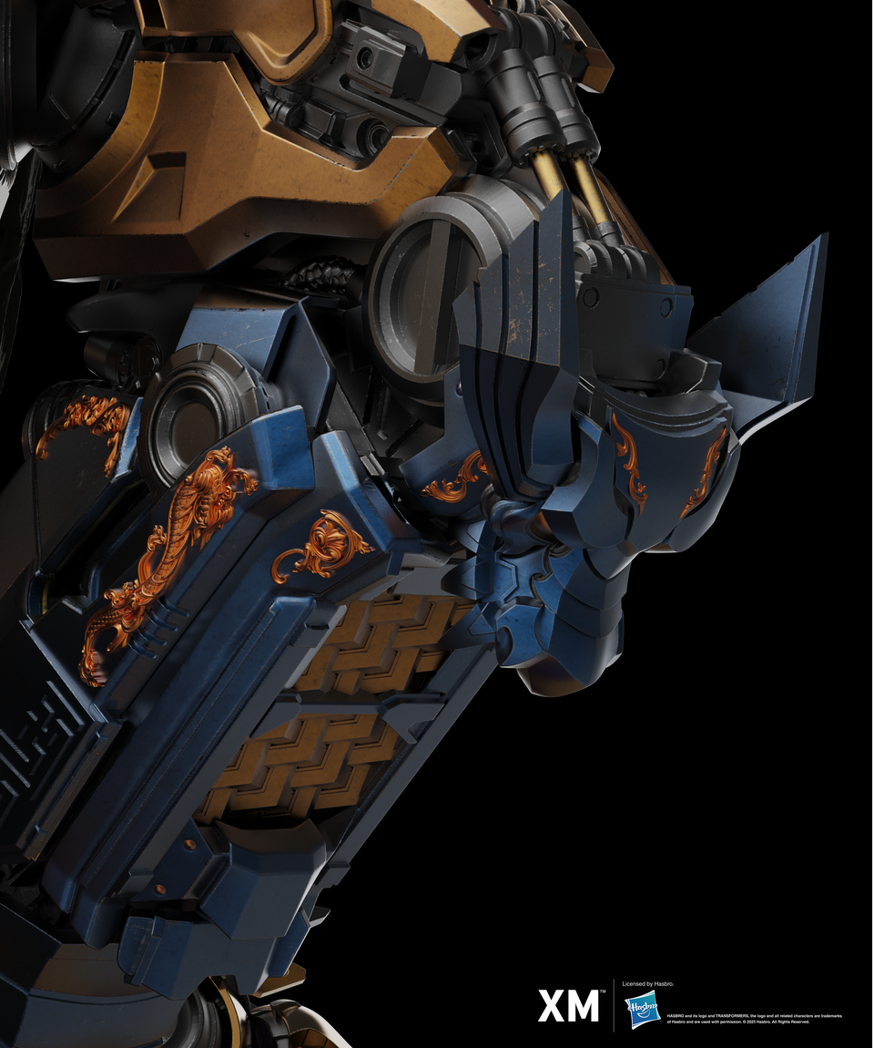 XM Studios Optimus Prime - Azure Dragon Gold Version (Mythical Beasts Series) 1/10 Scale Statue (Copy)