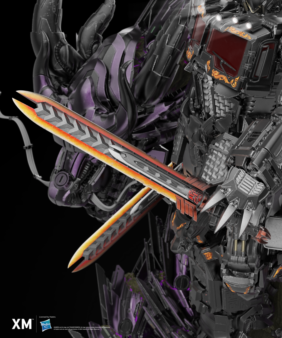 XM Studios Optimus Prime - Azure Dragon Shadow Version (Mythical Beasts Series) 1/10 Scale Statue (Copy) (Copy)