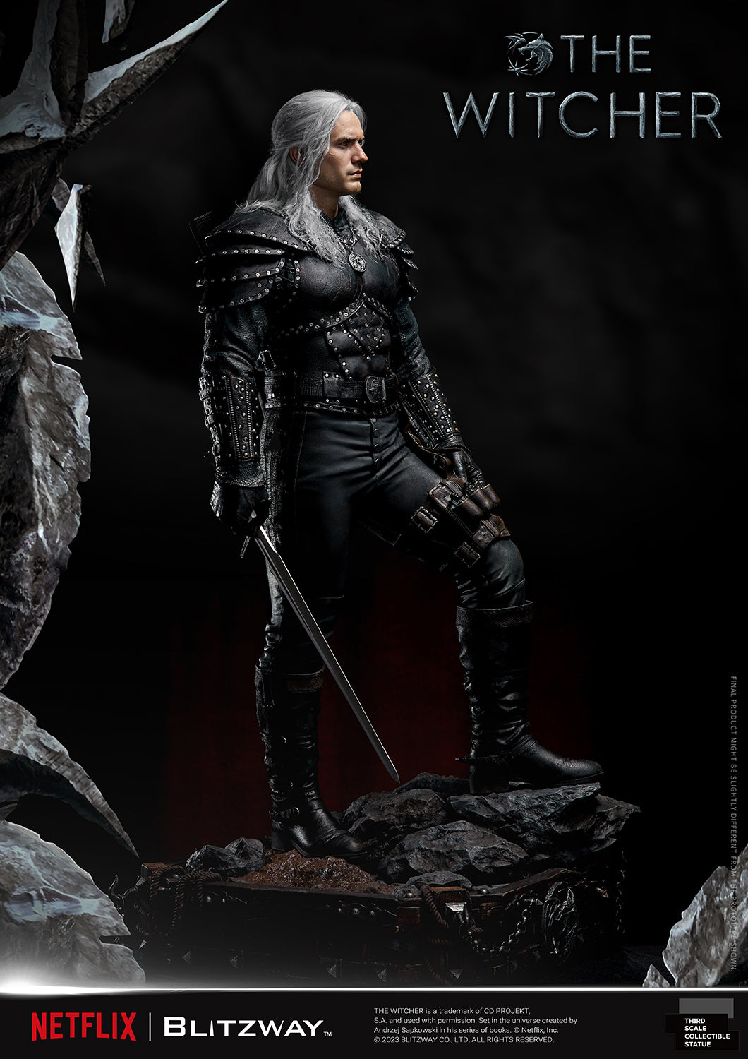 Cosmic Group 83026 Nendoroid The Witcher: Ronin – Figura Geralt Ronin 10cm Con Accessori E Volti Intercambiabili