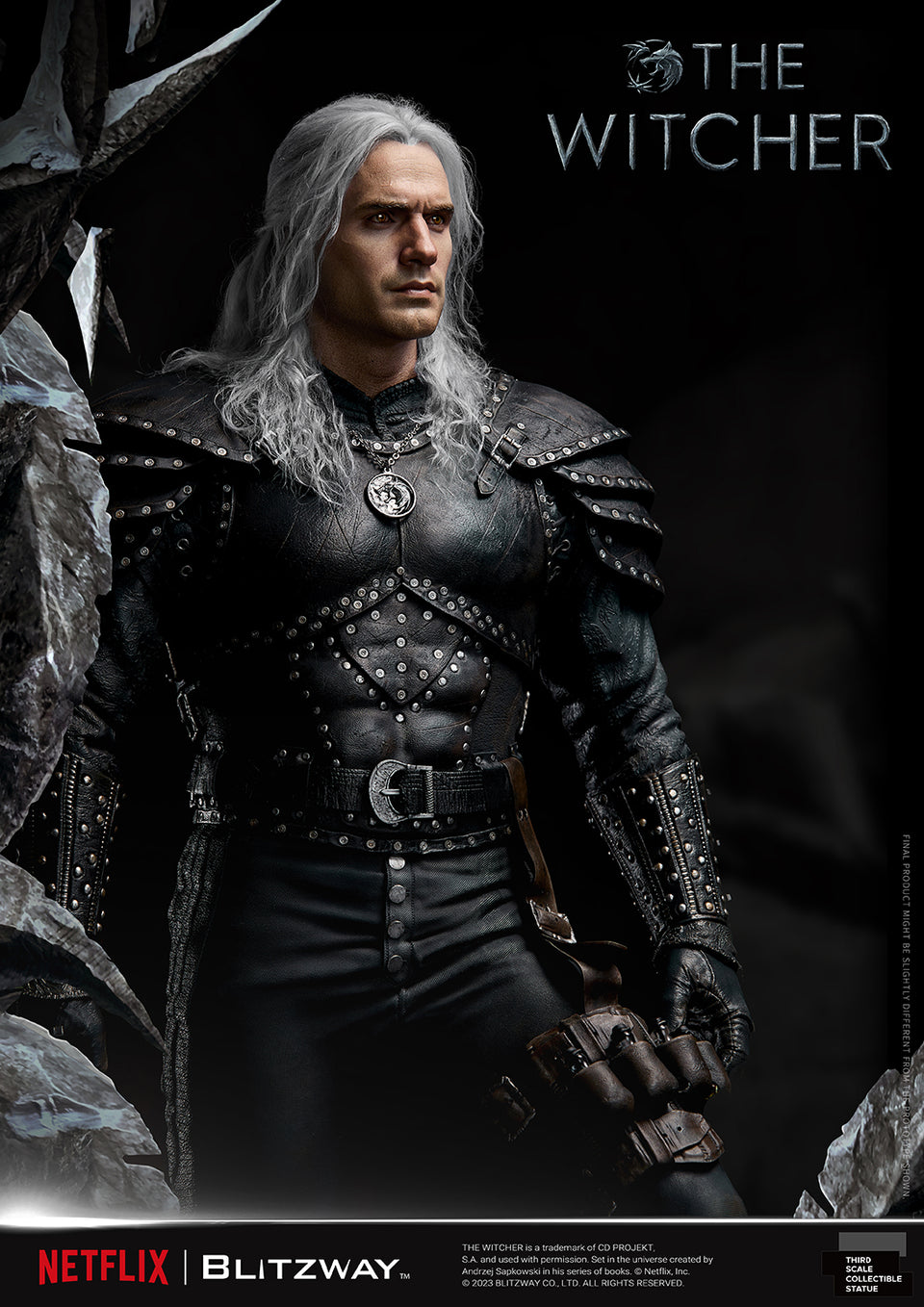 Blitzway The Witcher Geralt of Rivia 1/3 Scale Statue