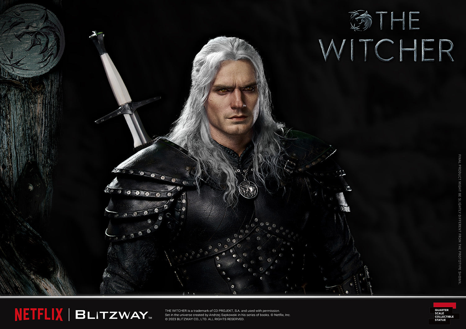 Cosmic Group 83026 Nendoroid The Witcher: Ronin – Figura Geralt Ronin 10cm Con Accessori E Volti Intercambiabili