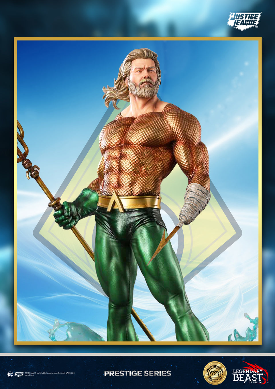 LBS Aquaman 1/3 (Premium Edition) Scale Statue