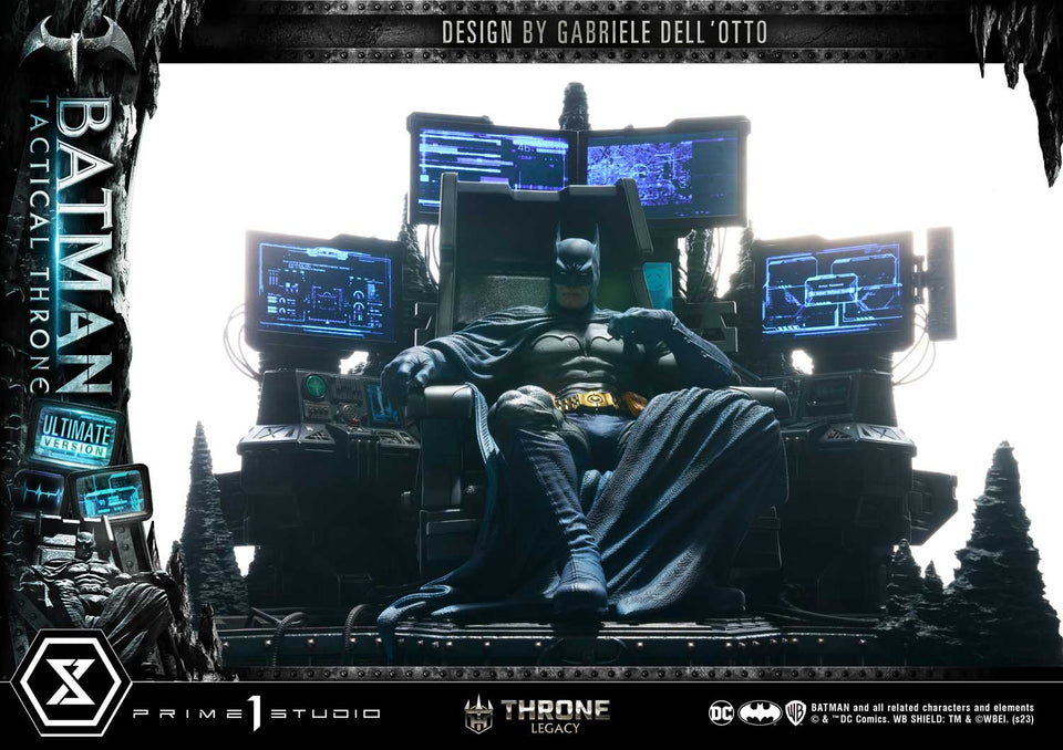 Prime 1 Studios Batman Tactical Throne (Ultimate Bonus Version) 1/4 Scale Statue