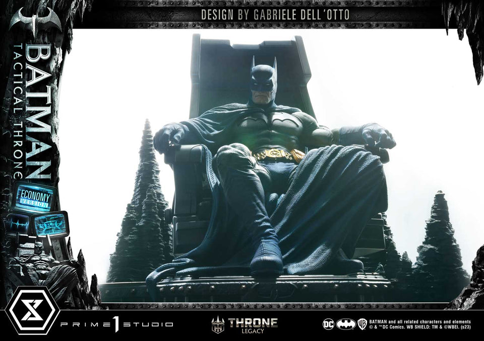 Prime 1 Studios Batman Tactical Throne (Economy Version) 1/4 Scale Statue