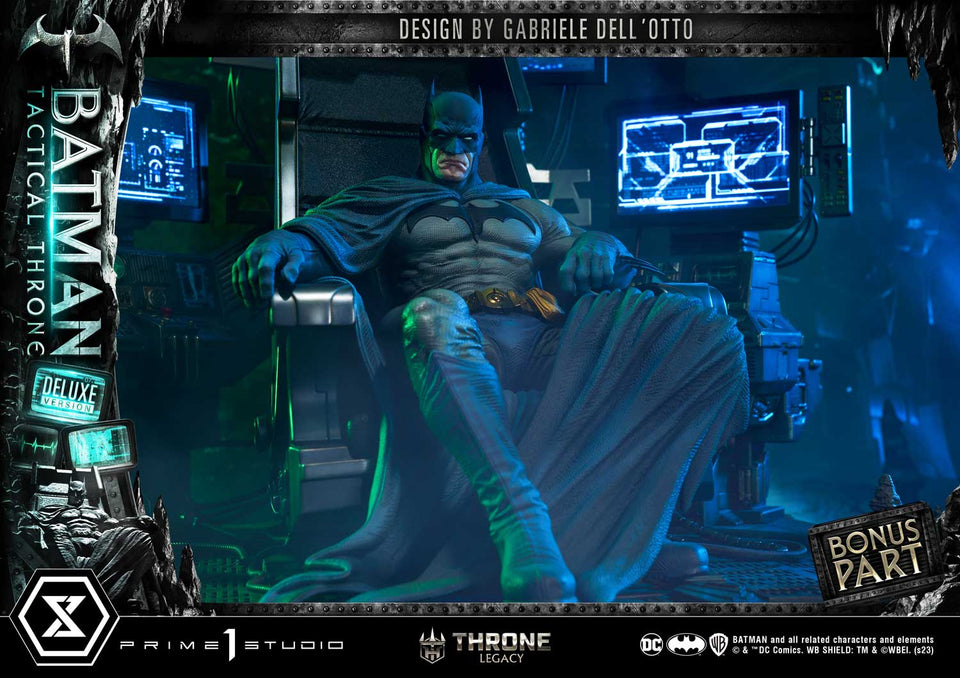Prime 1 Studios Batman Tactical Throne (Deluxe Bonus Version) 1/4 Scale Statue