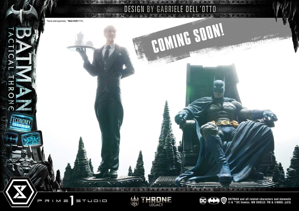 Prime 1 Studios Batman Tactical Throne (Economy Version) 1/4 Scale Statue