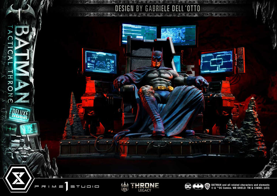 Prime 1 Studios Batman Tactical Throne (Deluxe Bonus Version) 1/4 Scale Statue