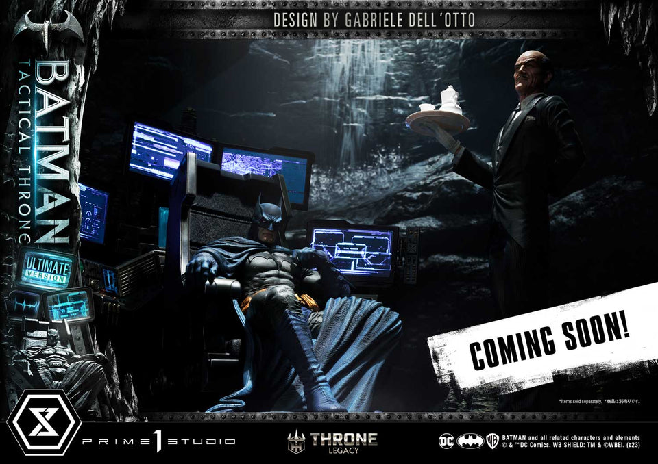 Prime 1 Studios Batman Tactical Throne (Ultimate Bonus Version) 1/4 Scale Statue