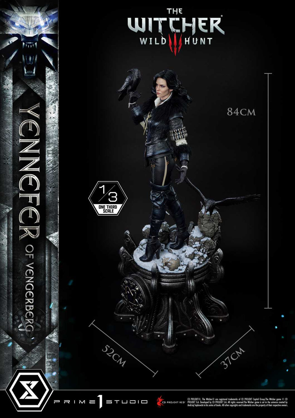 Prime 1 Studios Yennefer (The Witcher 3: Wild Hunt) (Regular Version) 1/3 Scale Statue