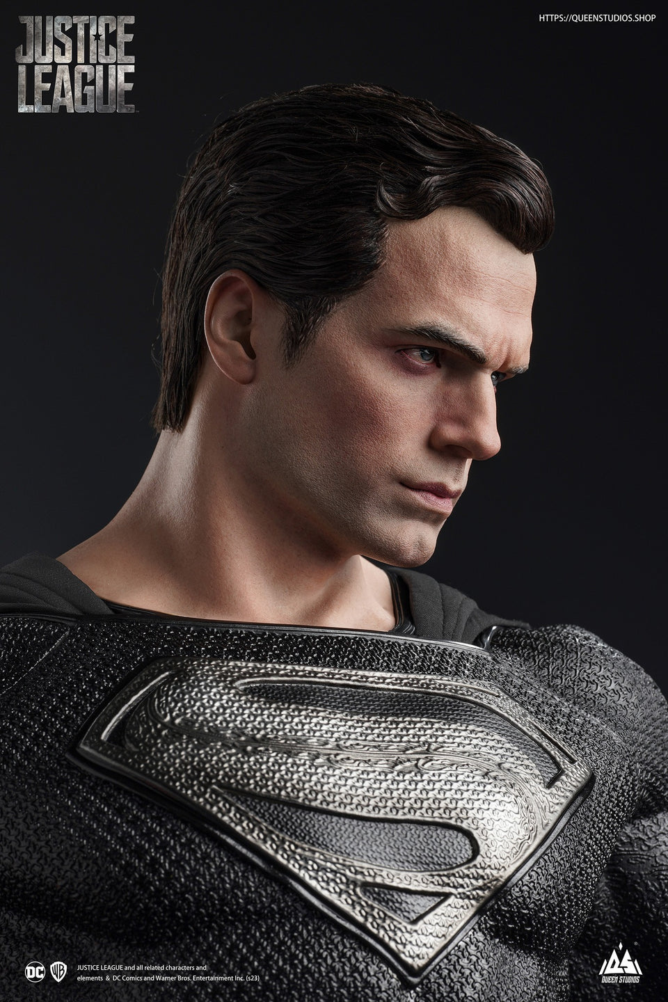 Queen Studios Superman (Henry Cavill) Black Suit (Regular Edition) 1/3 Scale Statue