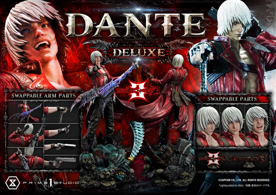 Prime 1 Studios Dante (Deluxe Bonus Version) 1/4 Scale Statue