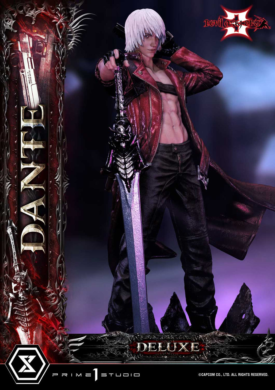 Prime 1 Studios Dante (Deluxe Bonus Version) 1/4 Scale Statue