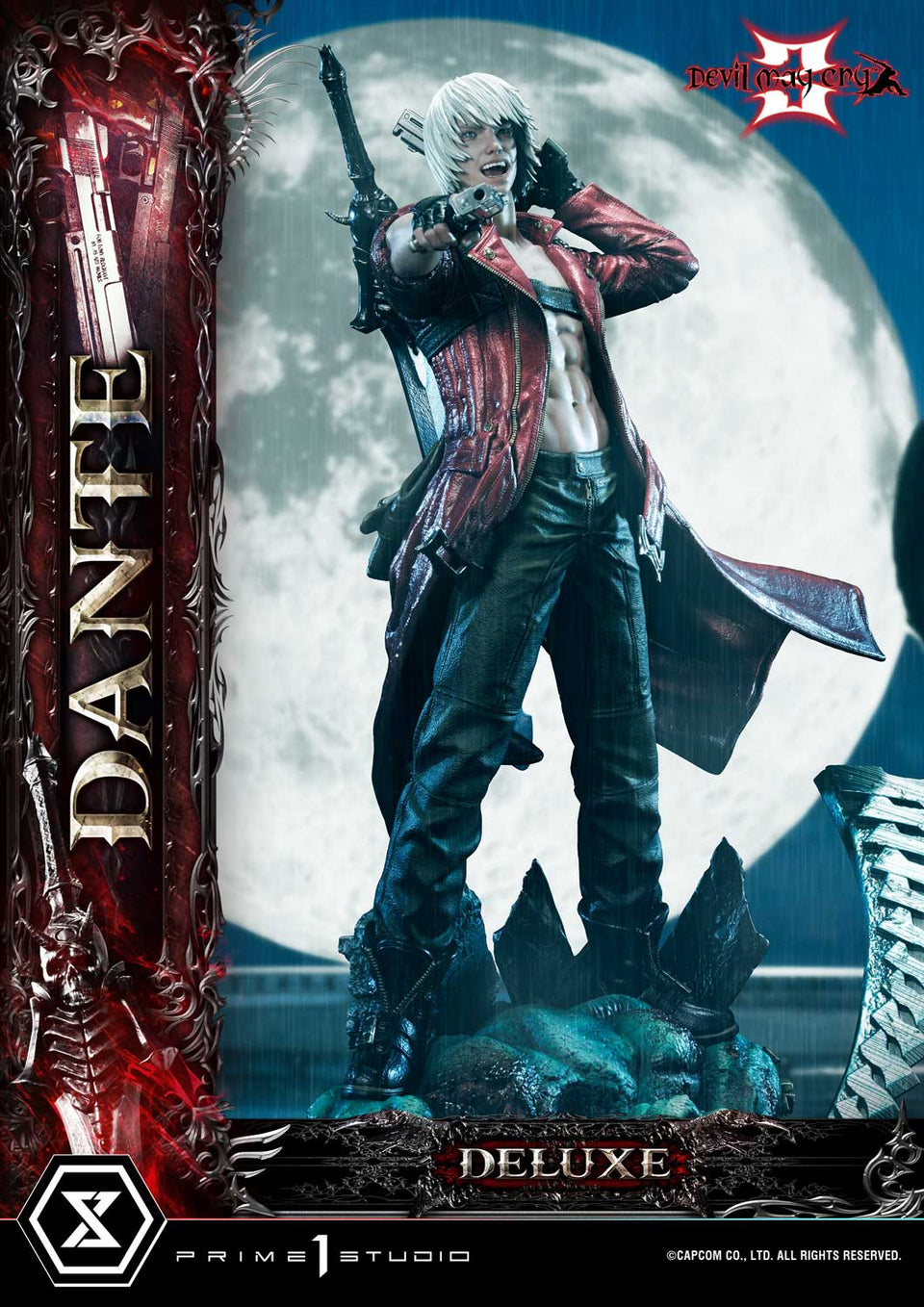 Prime 1 Studios Dante (Deluxe Bonus Version) 1/4 Scale Statue