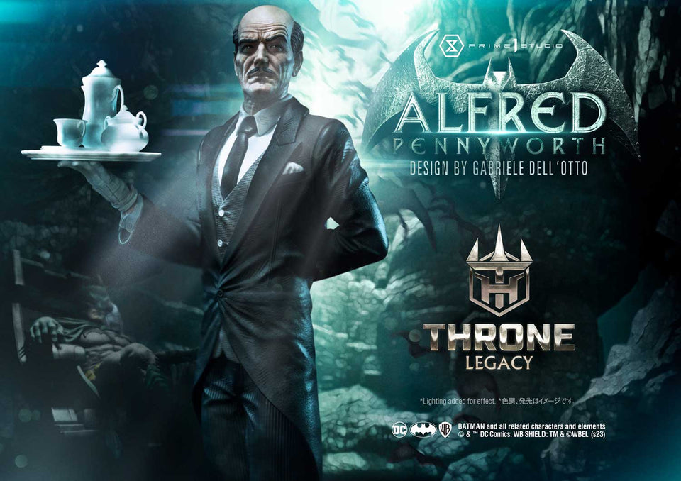 Prime 1 Studios Alfred Pennyworth (Bonus Version) 1/4 Scale Statue