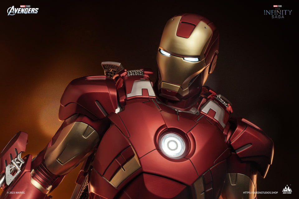 Queen Studios Iron Man Mark 7 (Clean Version) 1/3 Scale Statue
