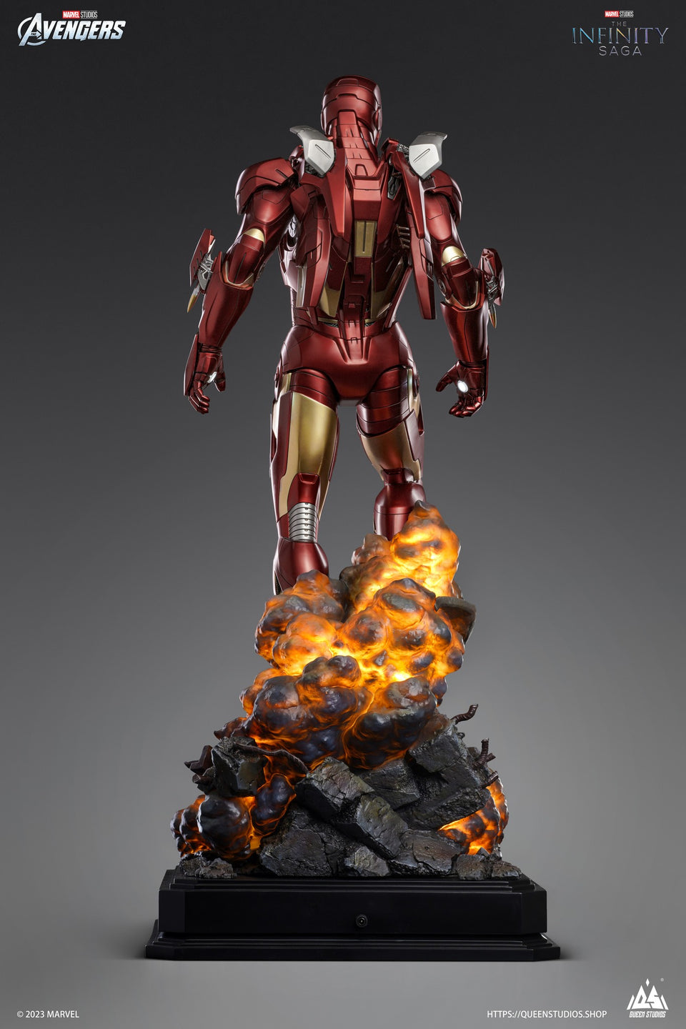 Queen Studios Iron Man Mark 7 (Clean Version) 1/3 Scale Statue