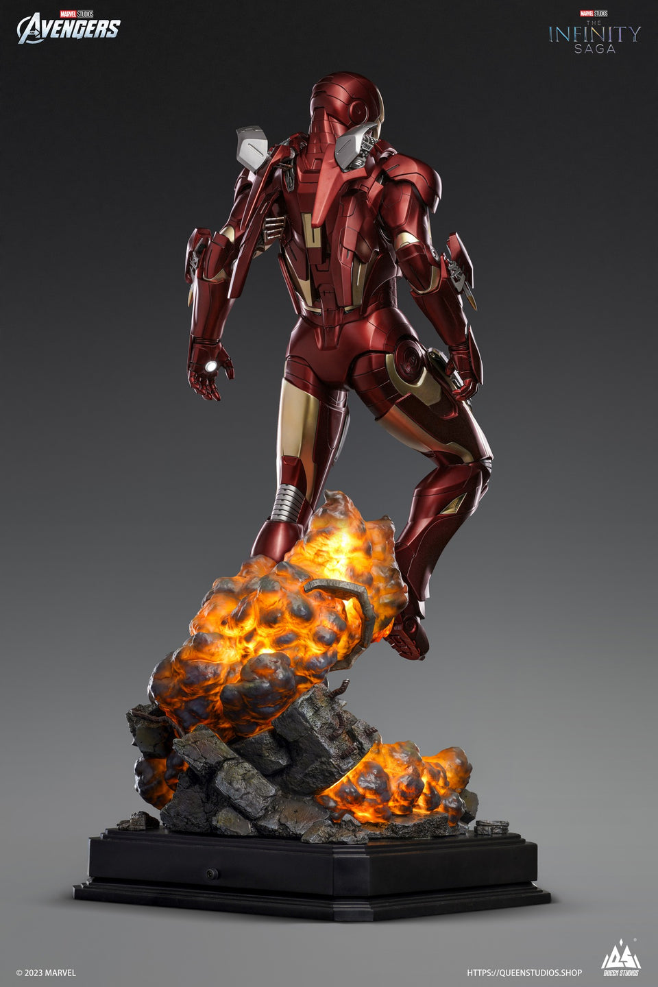 Queen Studios Iron Man Mark 7 (Clean Version) 1/3 Scale Statue