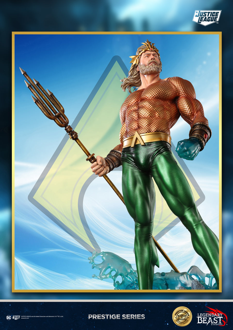 LBS Aquaman 1/3 (Premium Edition) Scale Statue