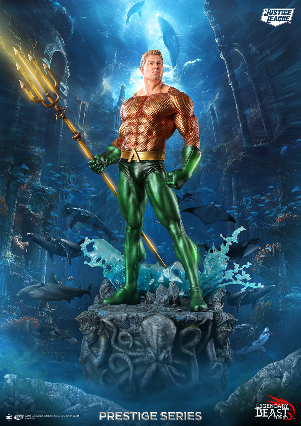 LBS Aquaman 1/3 (Regular Edition) Scale Statue