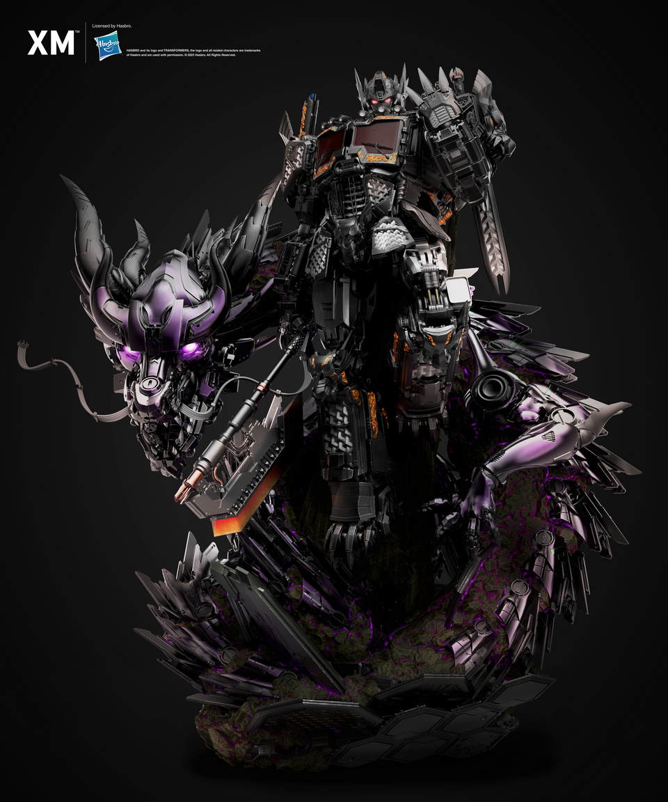 XM Studios Optimus Prime - Azure Dragon Shadow Version (Mythical Beasts Series) 1/10 Scale Statue (Copy) (Copy)