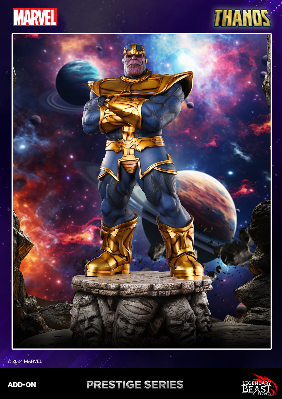 LBS Thanos 1/3 (Bust Edition) Scale Statue