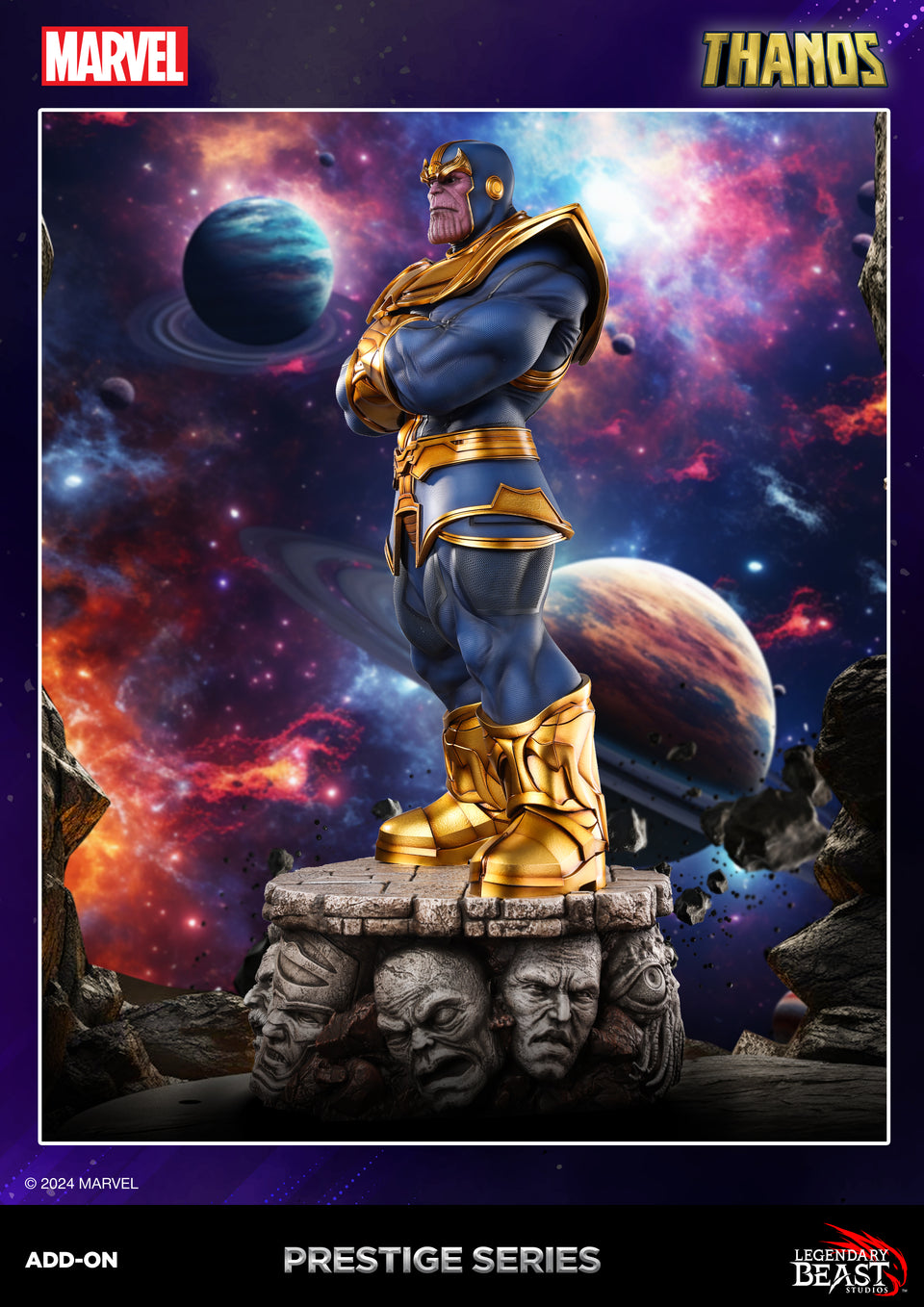 LBS Thanos 1/3 (Bust Edition) Scale Statue