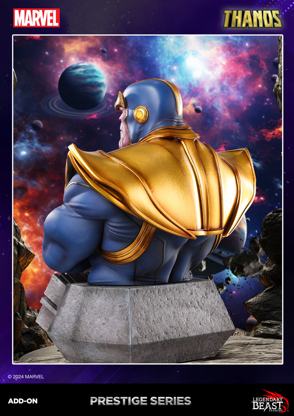 Marvel buste Thanos The Mad Titan 16 cm Buste Marvel buste Thanos The Mad Titan 16 cm Buste