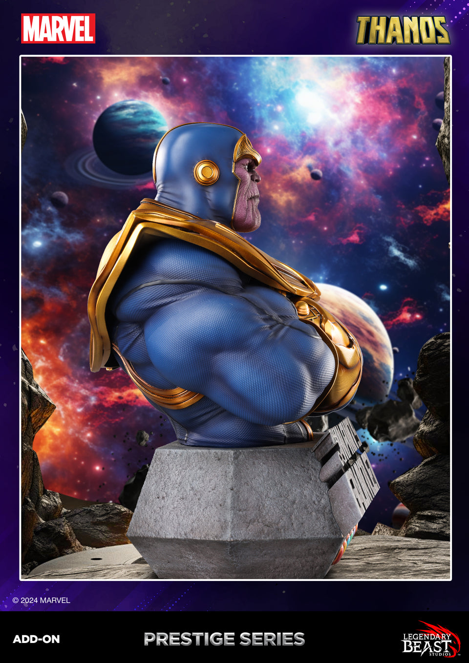 LBS Thanos 1/3 (Bust Edition) Scale Statue