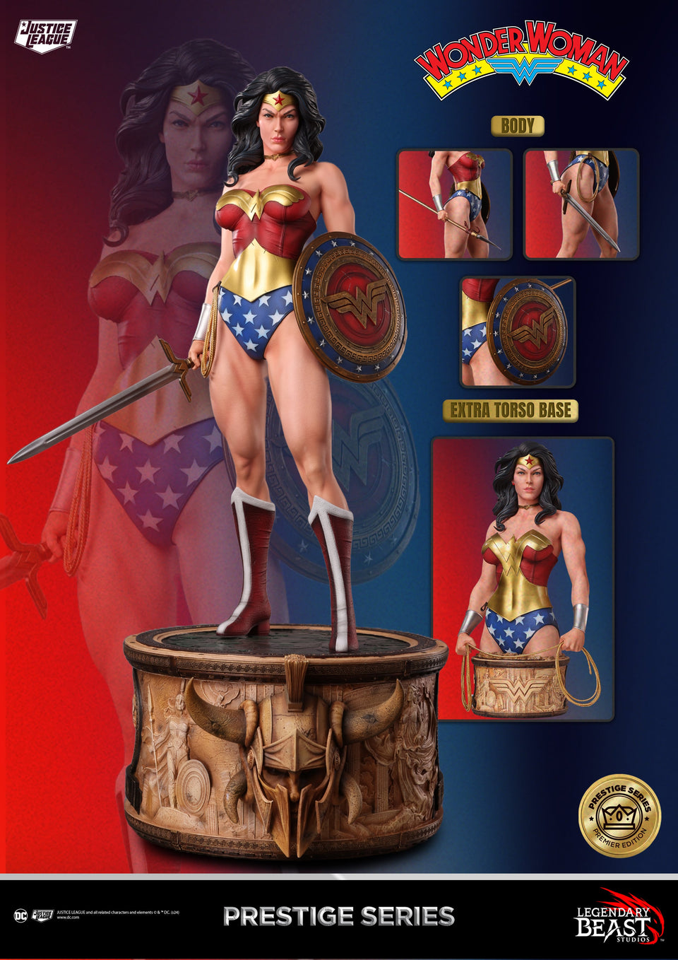 LBS Wonder Woman 1/3 (Premium Edition) Scale Statue