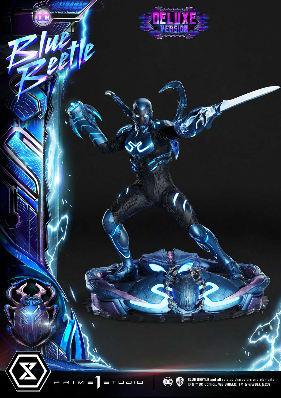 Prime 1 Studios Blue Beetle (Deluxe Bonus Version) 1/3 Scale Statue