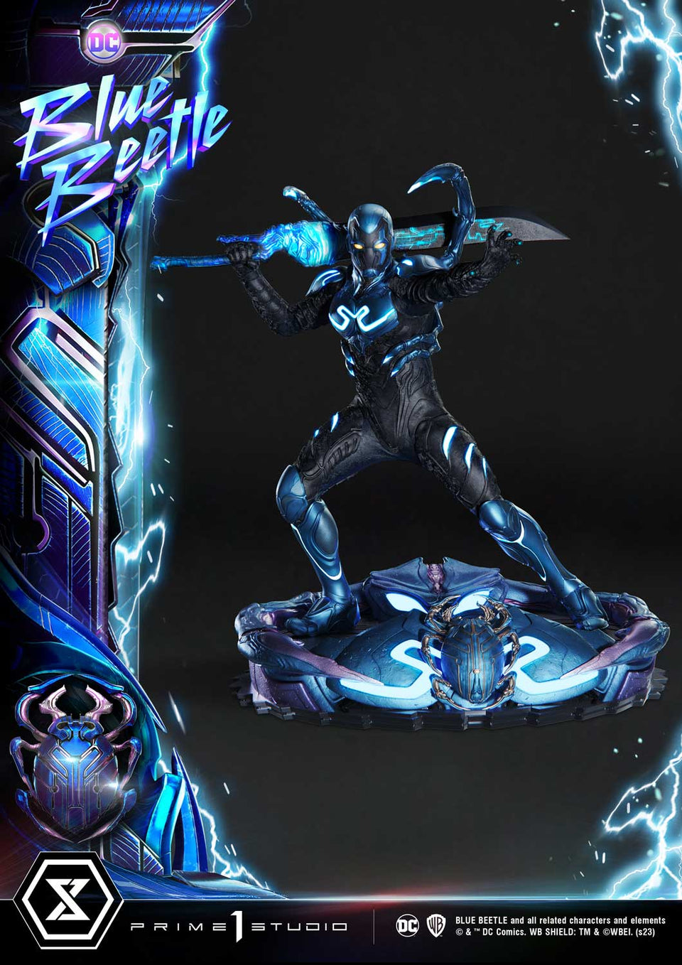 Prime 1 Studios Blue Beetle (Deluxe Bonus Version) 1/3 Scale Statue