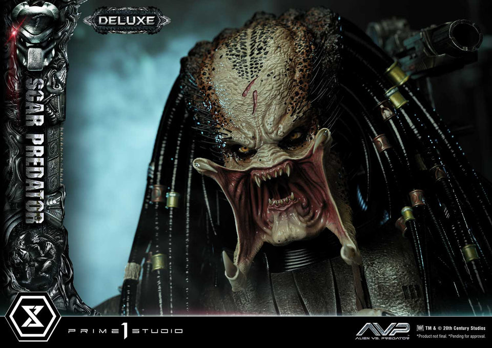 Prime 1 Studios Scar Predator (Deluxe Version) 1/3 Scale Statue