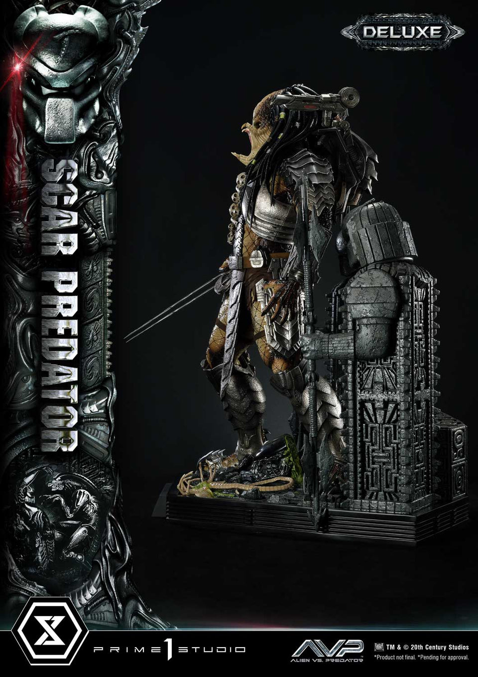 Prime 1 Studios Scar Predator (Deluxe Version) 1/3 Scale Statue