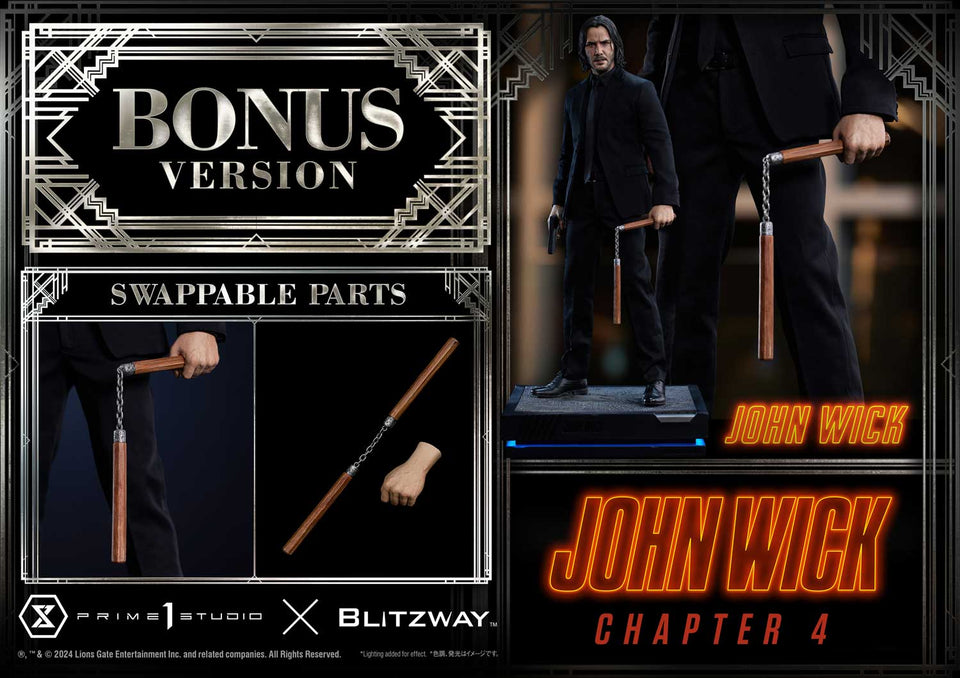 Prime 1 Studio John Wick Chapter 4 (Film) (Deluxe Version) 1/4 Scale Statue