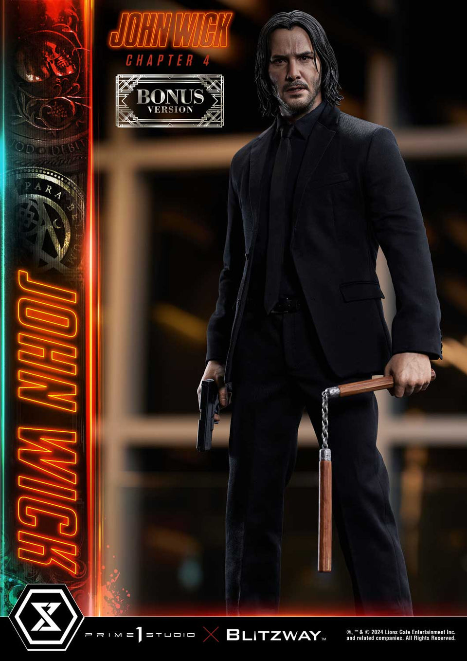 Prime 1 Studio John Wick Chapter 4 (Film) (Deluxe Version) 1/4 Scale Statue