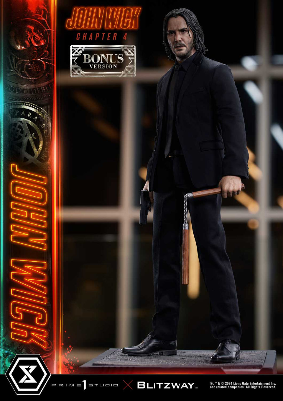 Prime 1 Studio John Wick Chapter 4 (Film) (Deluxe Version) 1/4 Scale Statue