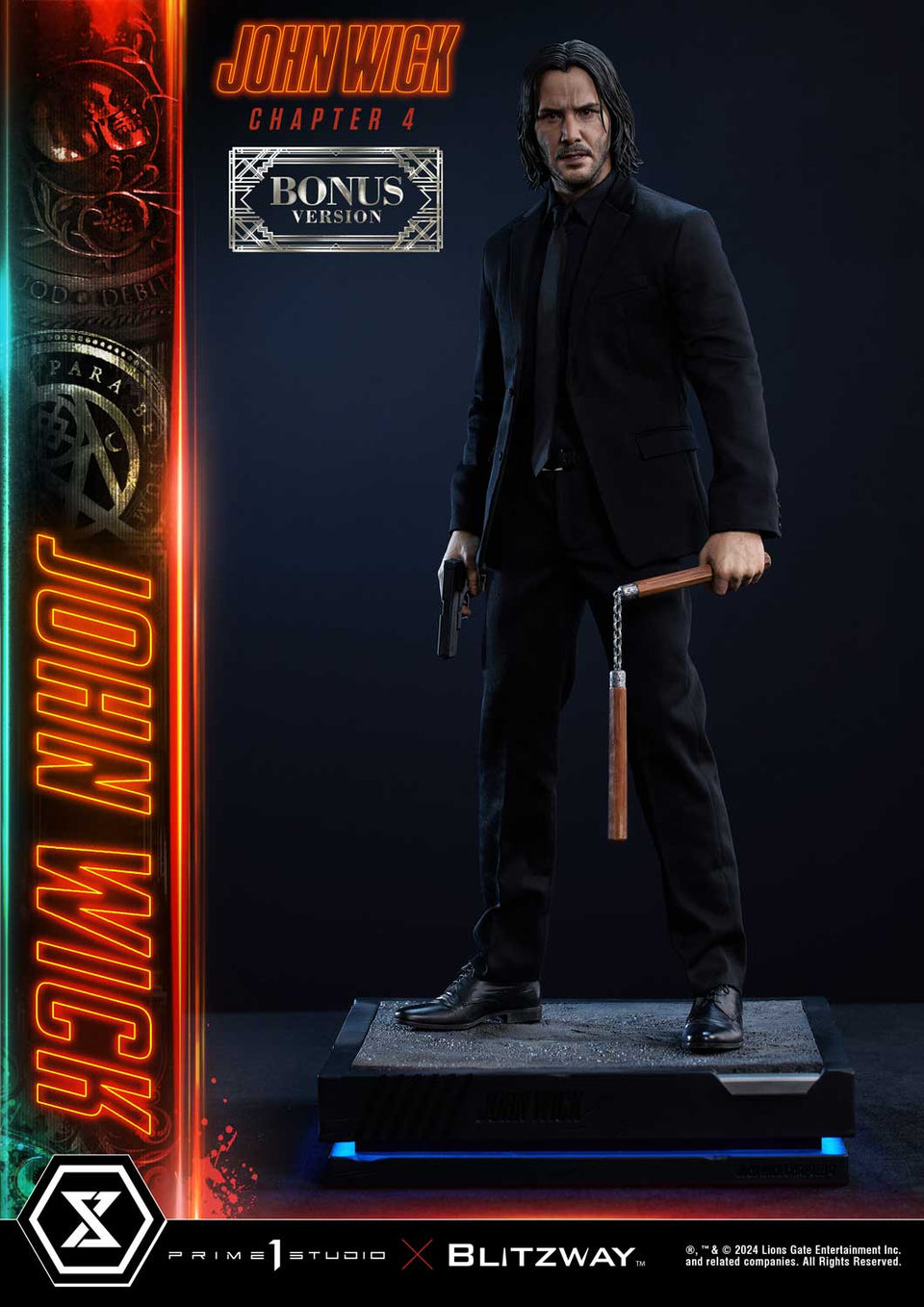 Prime 1 Studio John Wick Chapter 4 (Film) (Deluxe Version) 1/4 Scale Statue