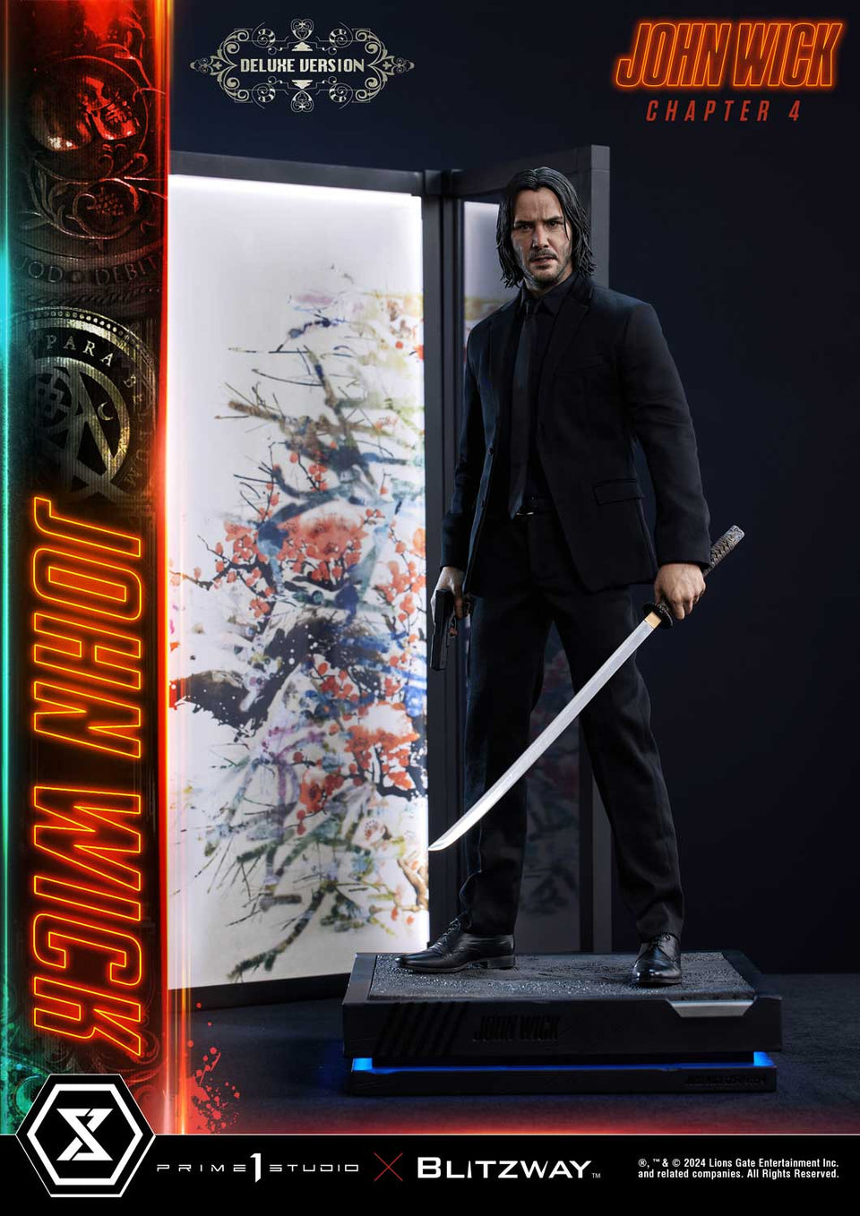 Prime 1 Studio John Wick Chapter 4 (Film) (Deluxe Version) 1/4 Scale Statue