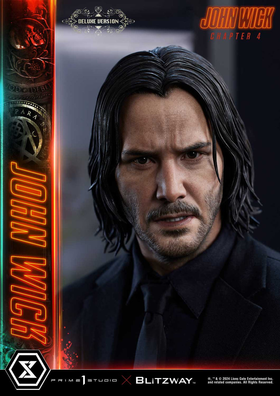 Prime 1 Studio John Wick Chapter 4 (Film) (Deluxe Version) 1/4 Scale Statue