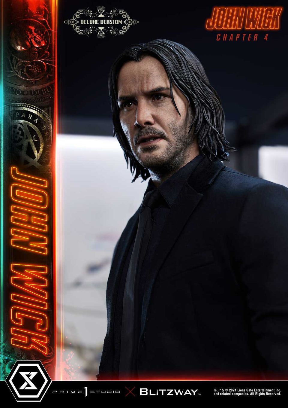 Prime 1 Studio John Wick Chapter 4 (Film) (Deluxe Version) 1/4 Scale Statue