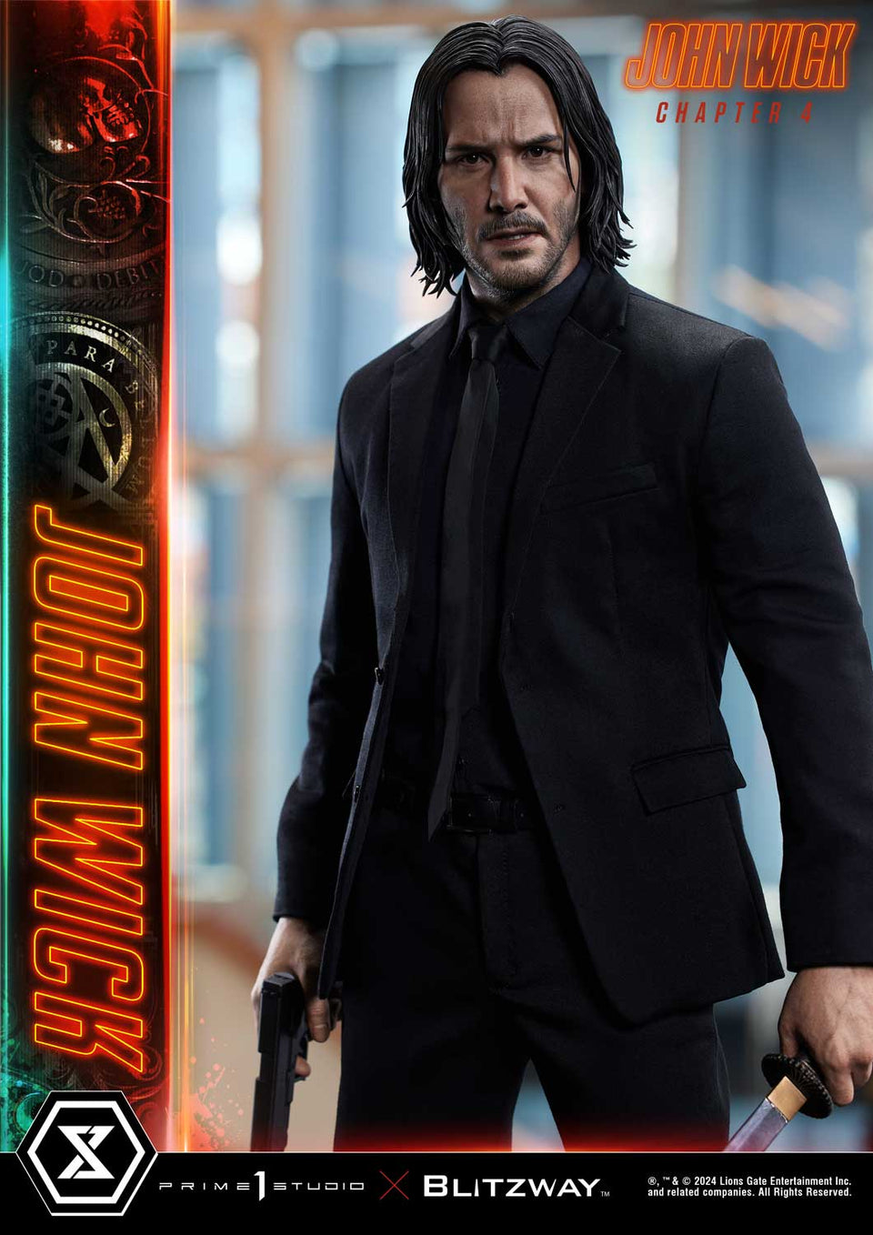 Prime 1 Studio John Wick Chapter 4 (Film) (Deluxe Version) 1/4 Scale Statue