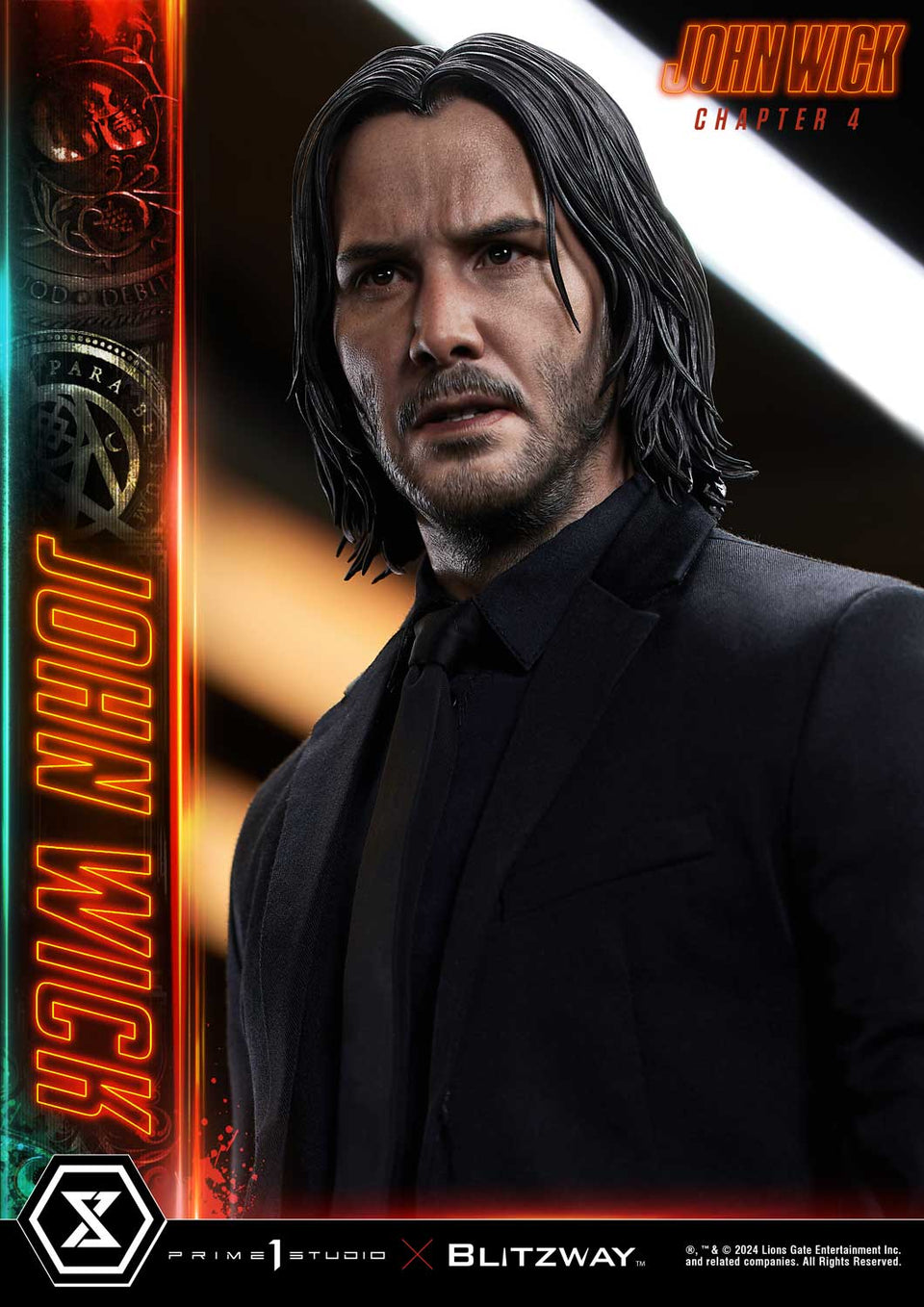 Prime 1 Studio John Wick Chapter 4 (Film) (Deluxe Version) 1/4 Scale Statue