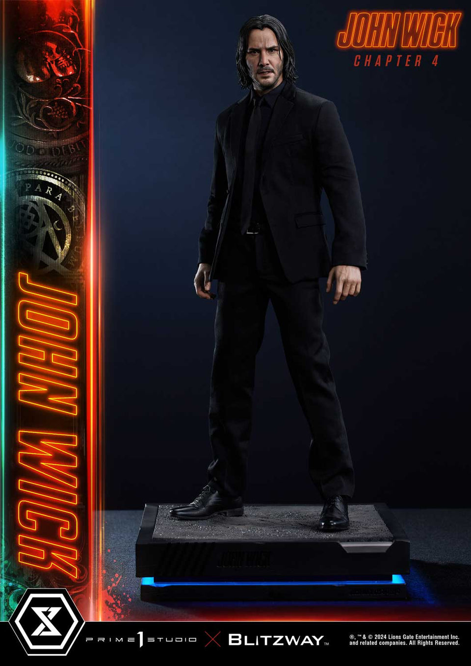 Prime 1 Studio John Wick Chapter 4 (Film) (Deluxe Version) 1/4 Scale Statue