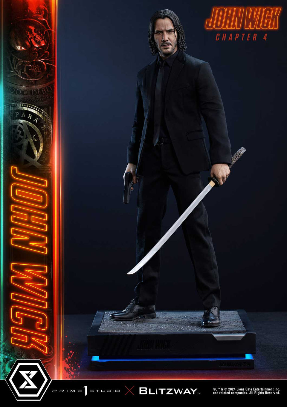 Prime 1 Studio John Wick Chapter 4 (Film) (Deluxe Version) 1/4 Scale Statue